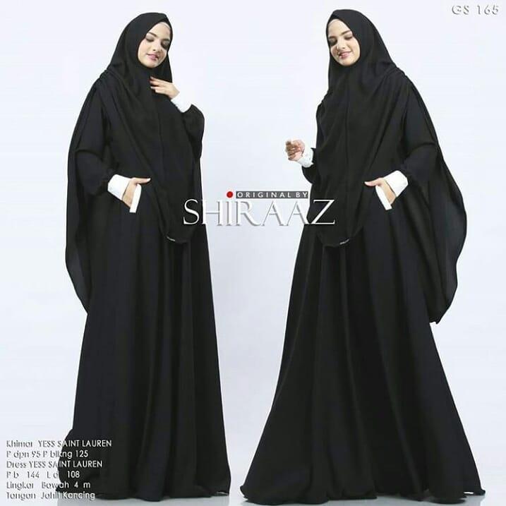 Gamis Shiraaz Dress Wolfice Baju Wanita Panjang Muslim Casual Wanita Pakaian Hijab Modern Baju Gaun Pesta Modis Trendy Baju Model Terbaru 2018
