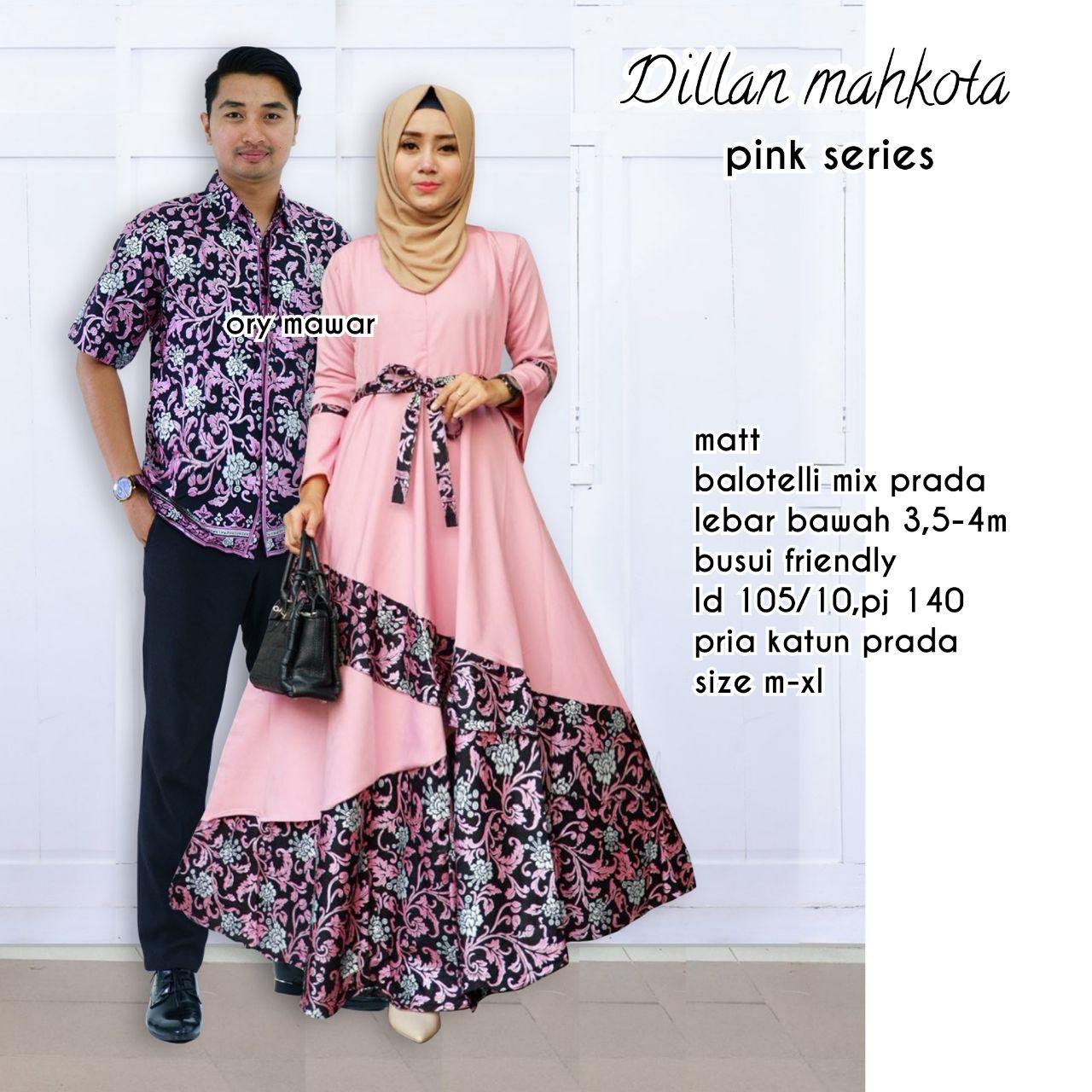 Batik Couple / Batik Sarimbit / Batik Keluarga - Dillan Mahkota