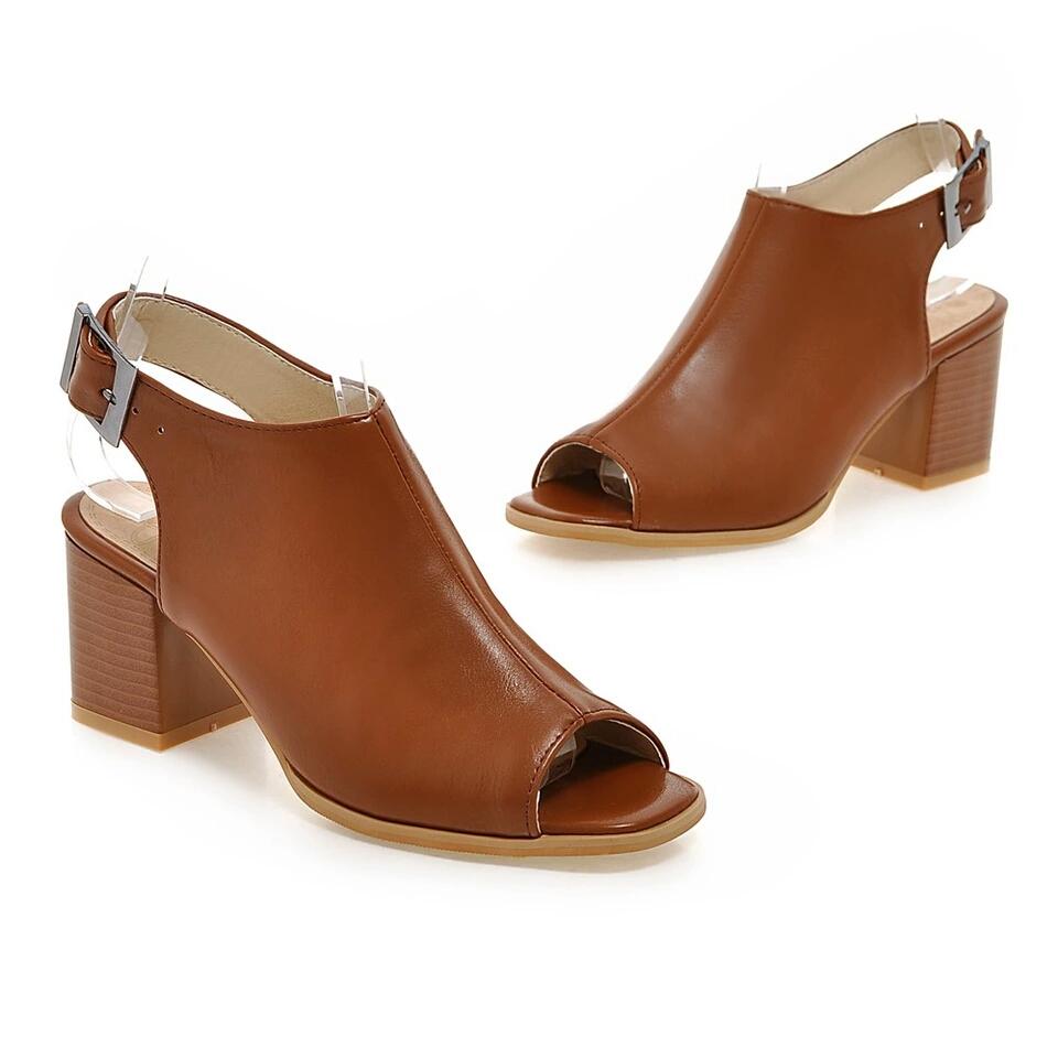 ID_SHOES BIG HEELS WANITA MONACO SOLID