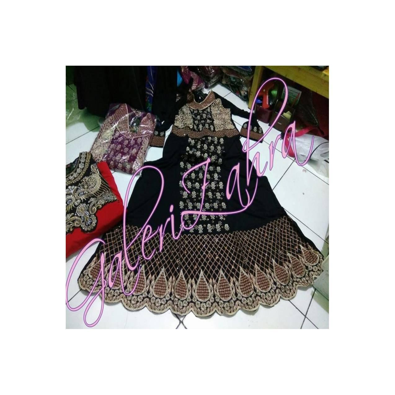 ABAYA INDIA SHAKIRA GAMIS PESTA PERNIKAHAN