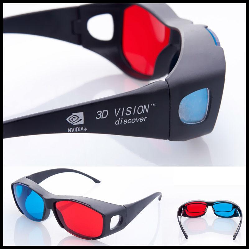 HOT DEALS!!  3D Glasses Kacamata Kaca Mata Frame plastik nVidia Vision Red Cyan TERMURAH / MURAH / PACKING RAPIH / PENGIRIMAN CEPAT