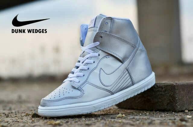 Promo TERBARU ! SEPATU WANITA SNEAKER WEDGES SPORTY KETS NIKE DUNK WOMEN Diskon