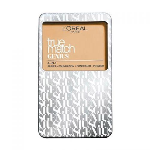 L'Oreal ParisTrue Match Genius Two Way Cake - G1 Vanilla Ivory by L'Oreal Paris Makeup Loreal Padat / Compact Powder Matte High Coverage For All Types of Skin / Semua Jenis Kulit Lightweight Ringan Blendable