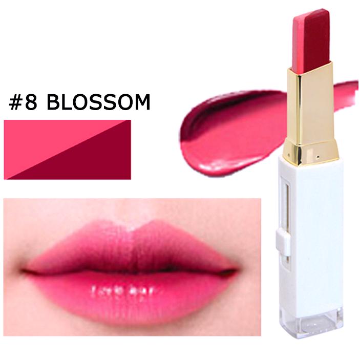 Novo Two Tone Lipstick Lip Bar - Lipstik Ombree 2 Warna