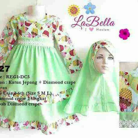 GAMIS ANAK LABELLA