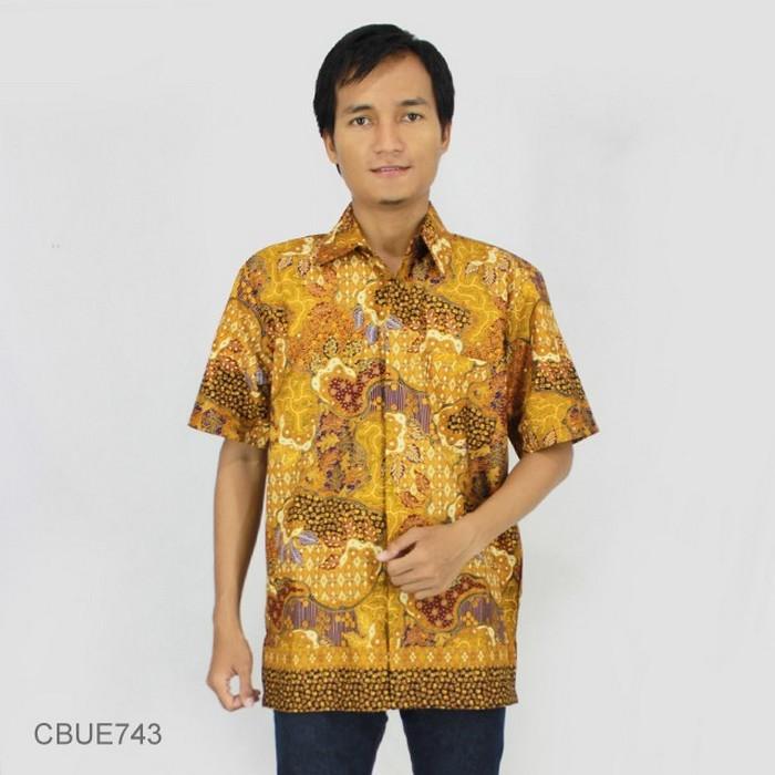 Mila Style - Kemeja Batik Madura Motif Sekar Jagad Modern CBUE743 - Multicolor