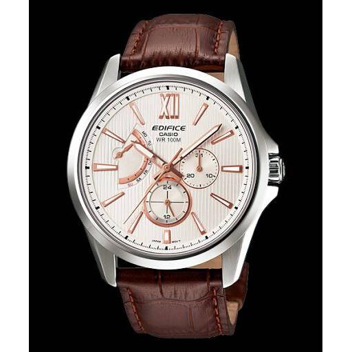 Jam Tangan Pria - Tali/Gelang Kulit Casio Edifice : EFB-300L