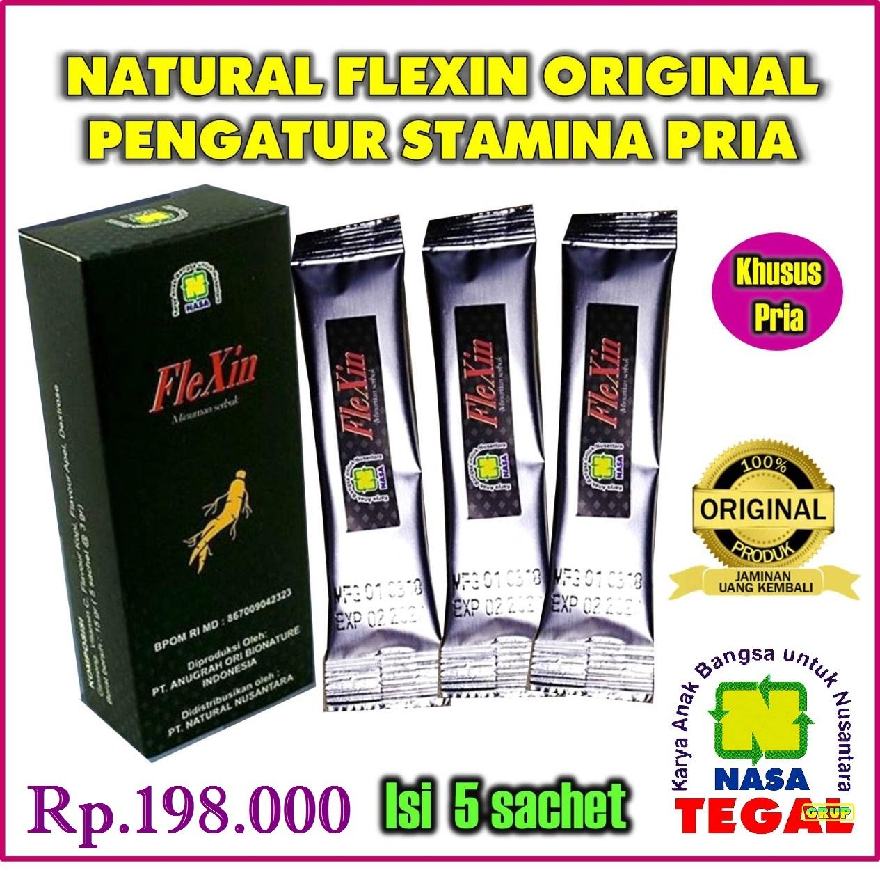 FLEXIN ORIGINAL NASA MINUMAN SERBUK UNTUK MENINGKATKAN DENGAN CEPAT STAMINA PRIA