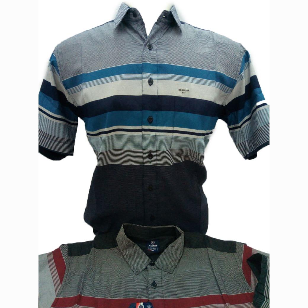 Kemeja Pria Lengan Pendek / Baju Pria Murmer / Atasan Pria Merk Benhill Termurah - Toko Sumber Rejeki Jeans