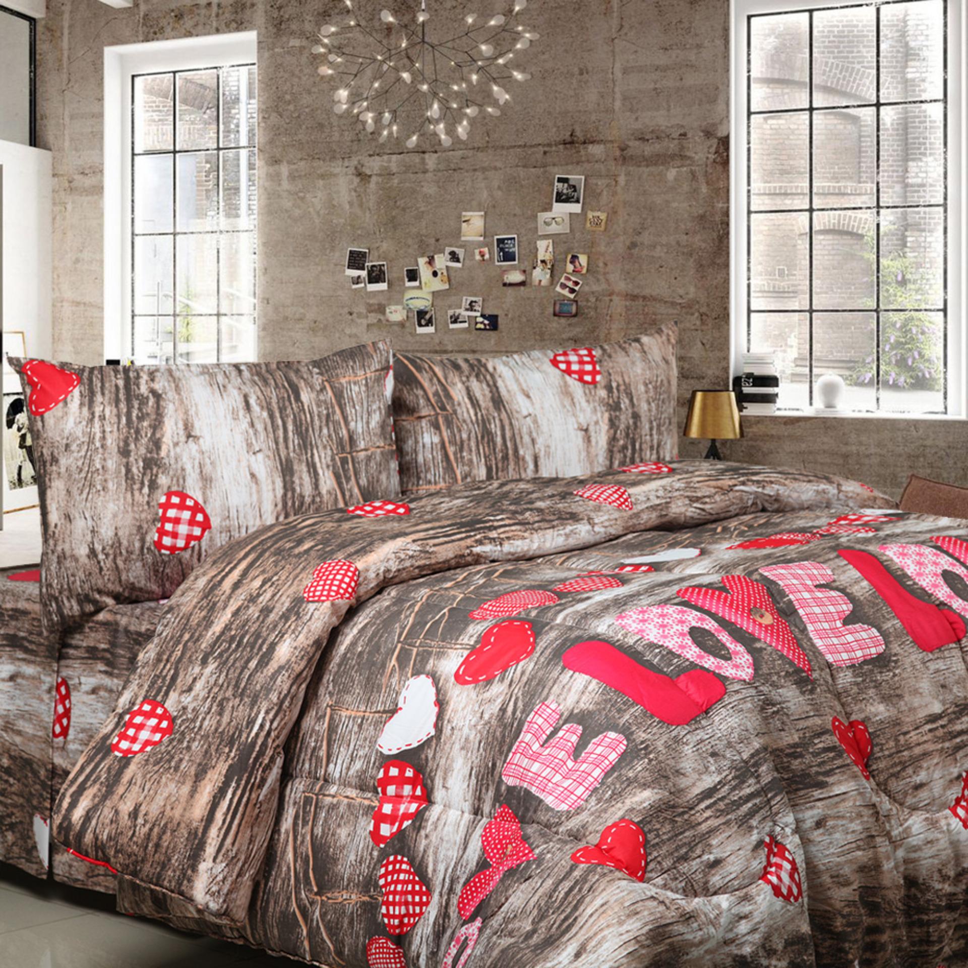 Sierra - Bedcover dan Sprei - Love