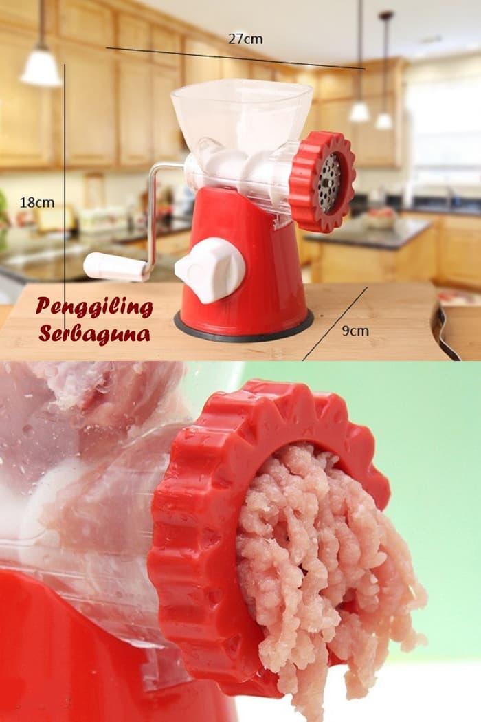 HARGA SPESIAL!!! Penggiling daging mesin giling sayuran Ulek Meat Grinder manual alat - CXZ4g3