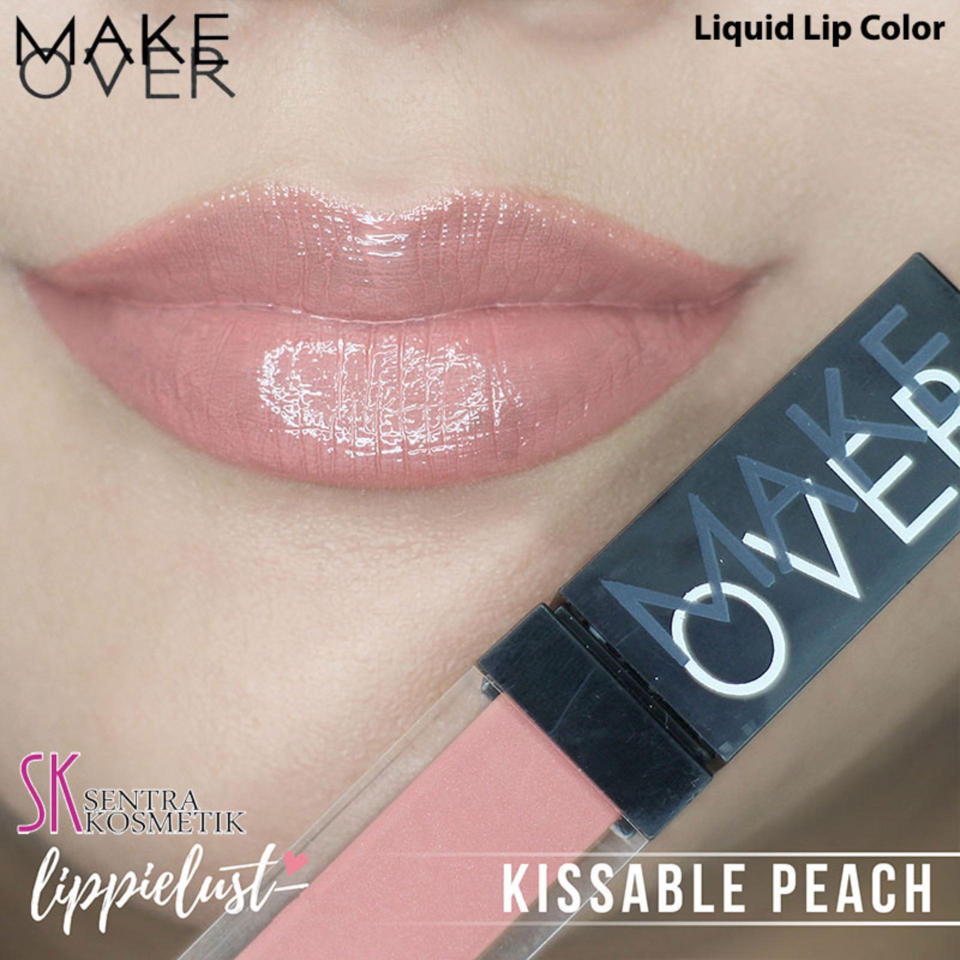 MAKE OVER Liquid Lip Color - Kissable Peach