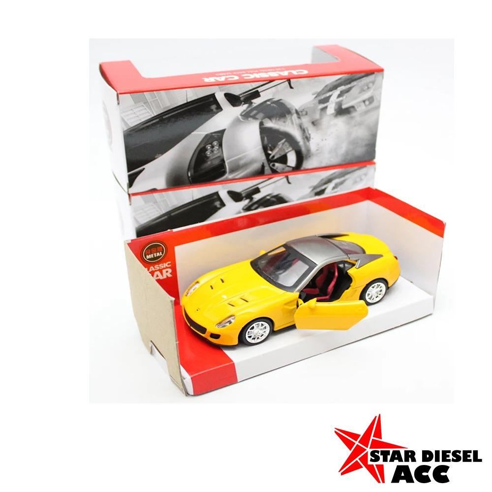 Parfum Diecast Mobil Ferrari AT Kuning