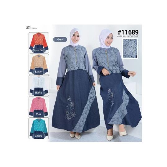 Gamis burkat# 11689#