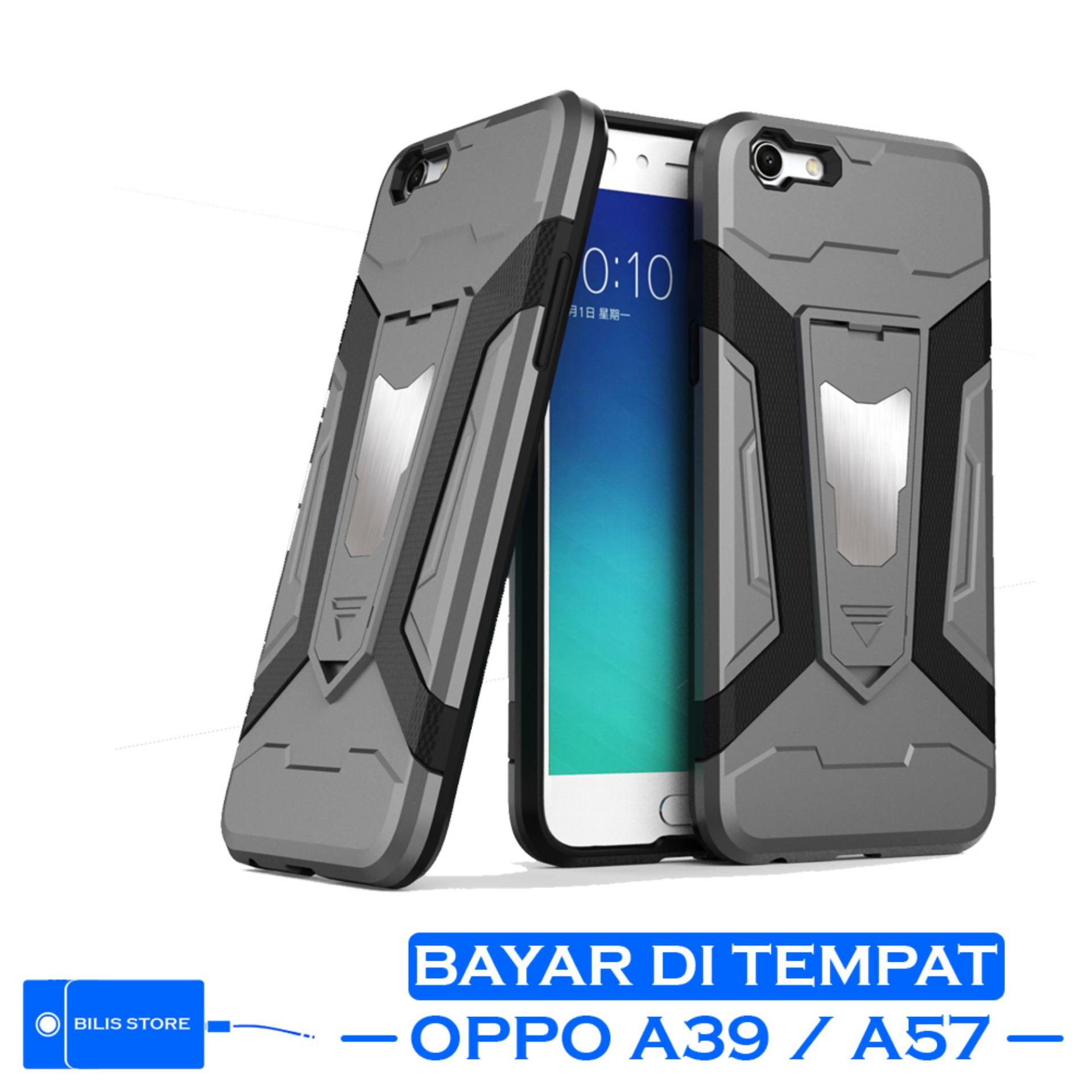 Buy & Sell Cheapest BIOSKOP MAN 39 Best Quality Product Deals Case Oppo A39 Oppo A57 Iron Man Robot Transformer Armor Kick Stand Cover Casing Hp