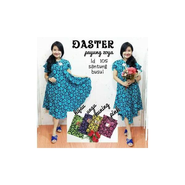 Promo Hanya Hari Ini Daster Payung Batik Pekalongan/Daster Hamil Zoya/Baju Menyusui