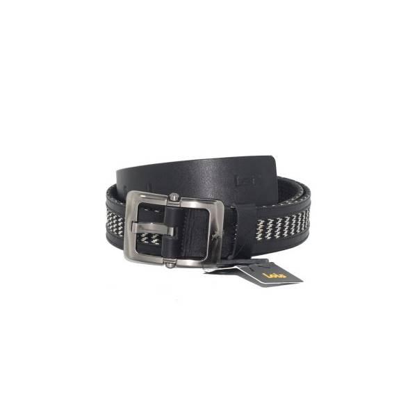 IKAT PINGGANG KULIT GESPER SABUK PRIA ORIGINAL LOIS - B143 BLACK