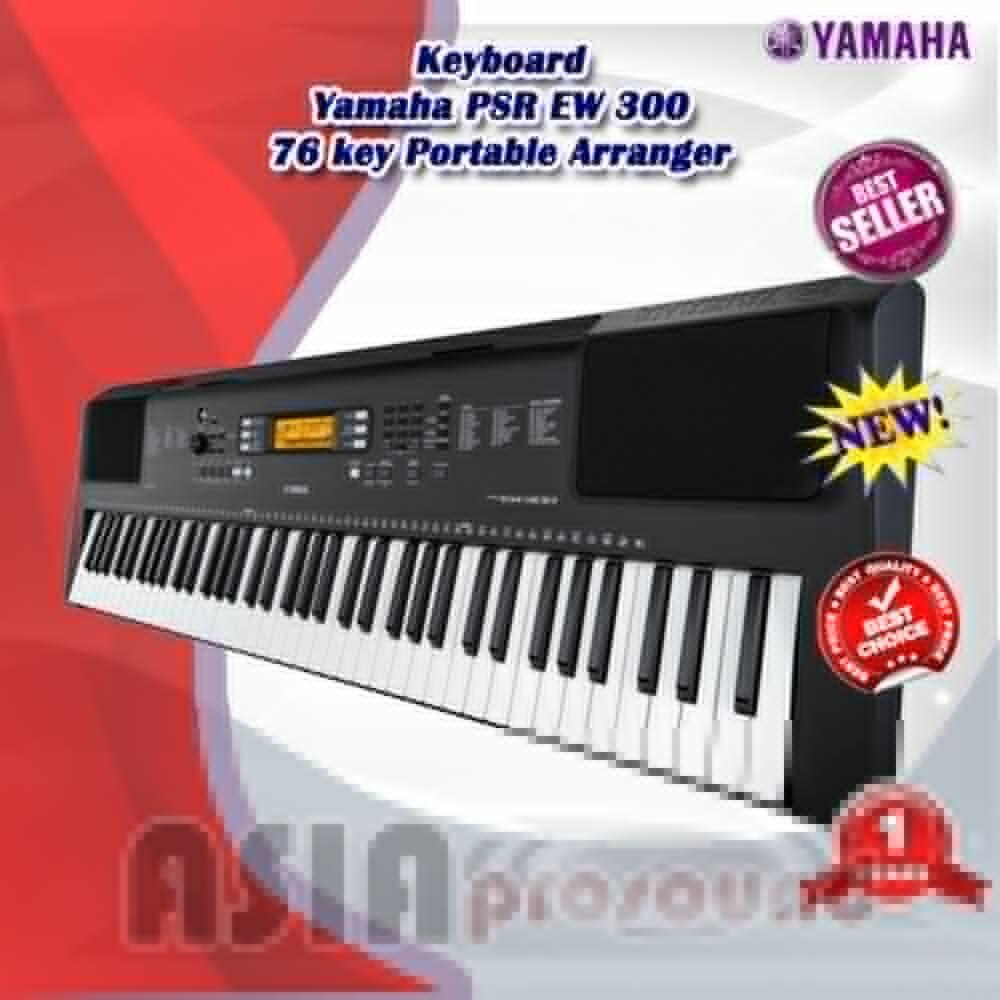 Keyboard Yamaha PSR EW 300 - EW300 - EW-300 76 key Portable Arranger