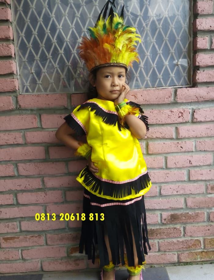 Terbaru! Papua Tk | Baju Adat Karnaval Kostum Anak Pria Daerah - ready stock