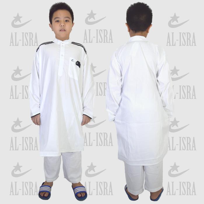 Setelan Muslim Gamis Cordova Anak Remaja Laki-Laki / Santri Al-Isra