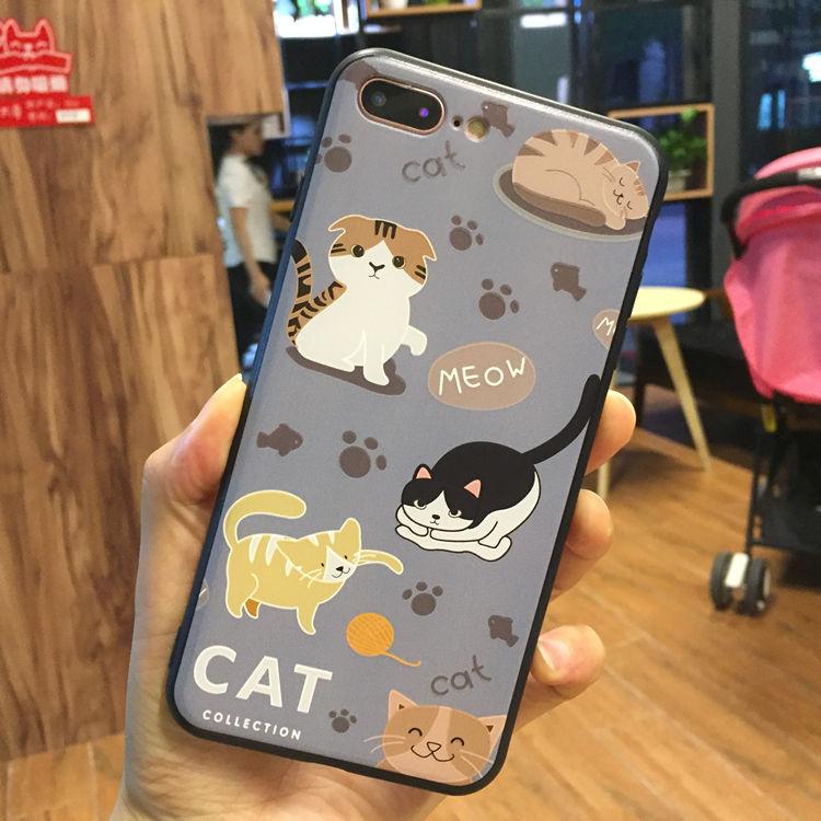 Casing HP 7 Plus/IPhone6 Silikon Silikon Korea Selatan Dan Korea Selatan Apple ID Bungkus Penuh