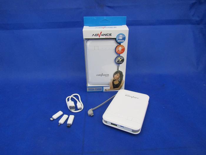 POWERBANK ADVANCE S52A 15000 MAh / Powerbank Termurah / Powerbank murah