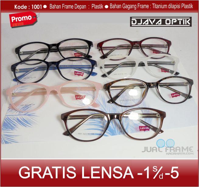 Frame Kacamata 1001+ Lensa minus/plus/silinder Kacamata Baca untuk pria & wanita
