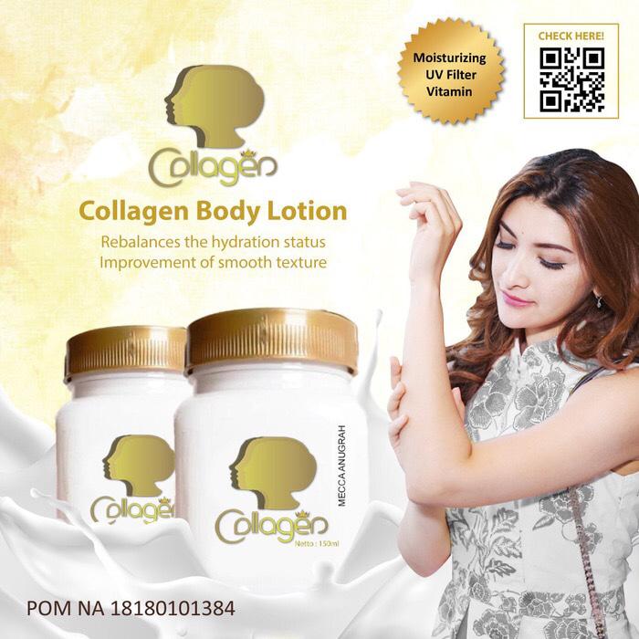 Bibit Collagen Mecca Anugrah Original BPOM - Collagen Body Lotion