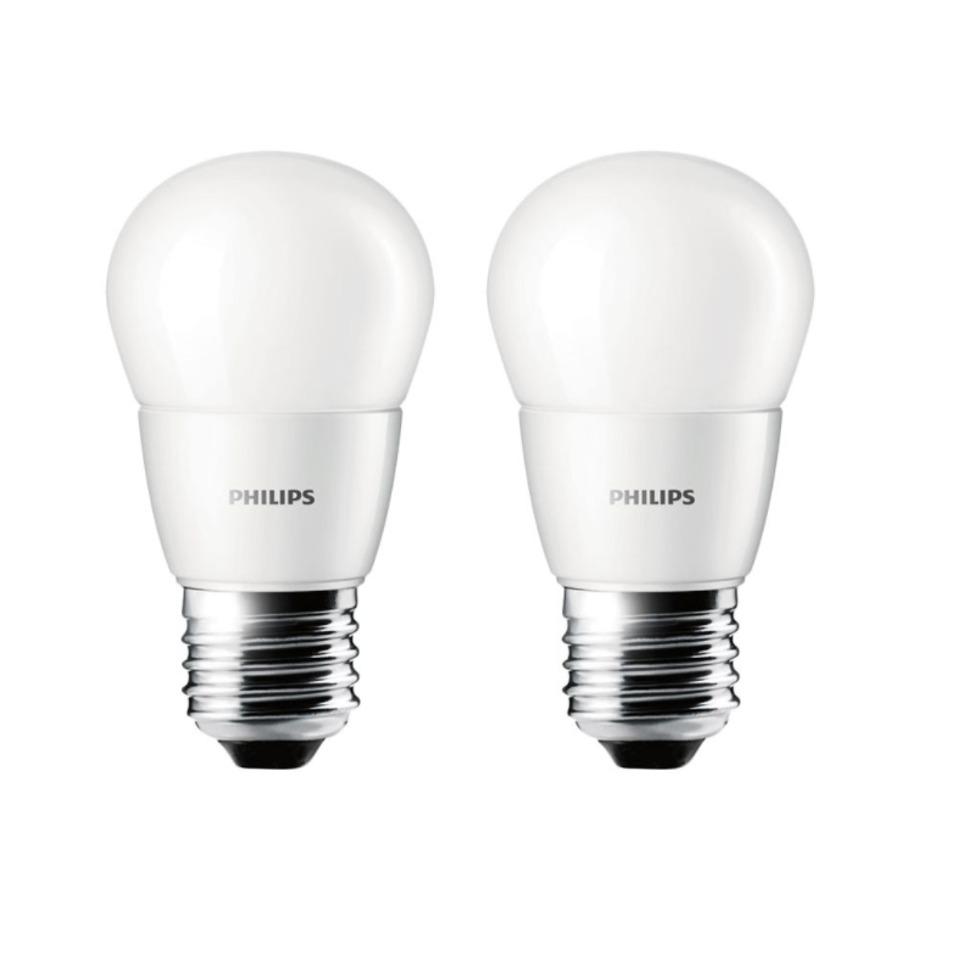 2 Pcs Lampu Bohlam Bulb LED Philips 3W - Cool Day Light Putih - 3 Watt (2 Buah)