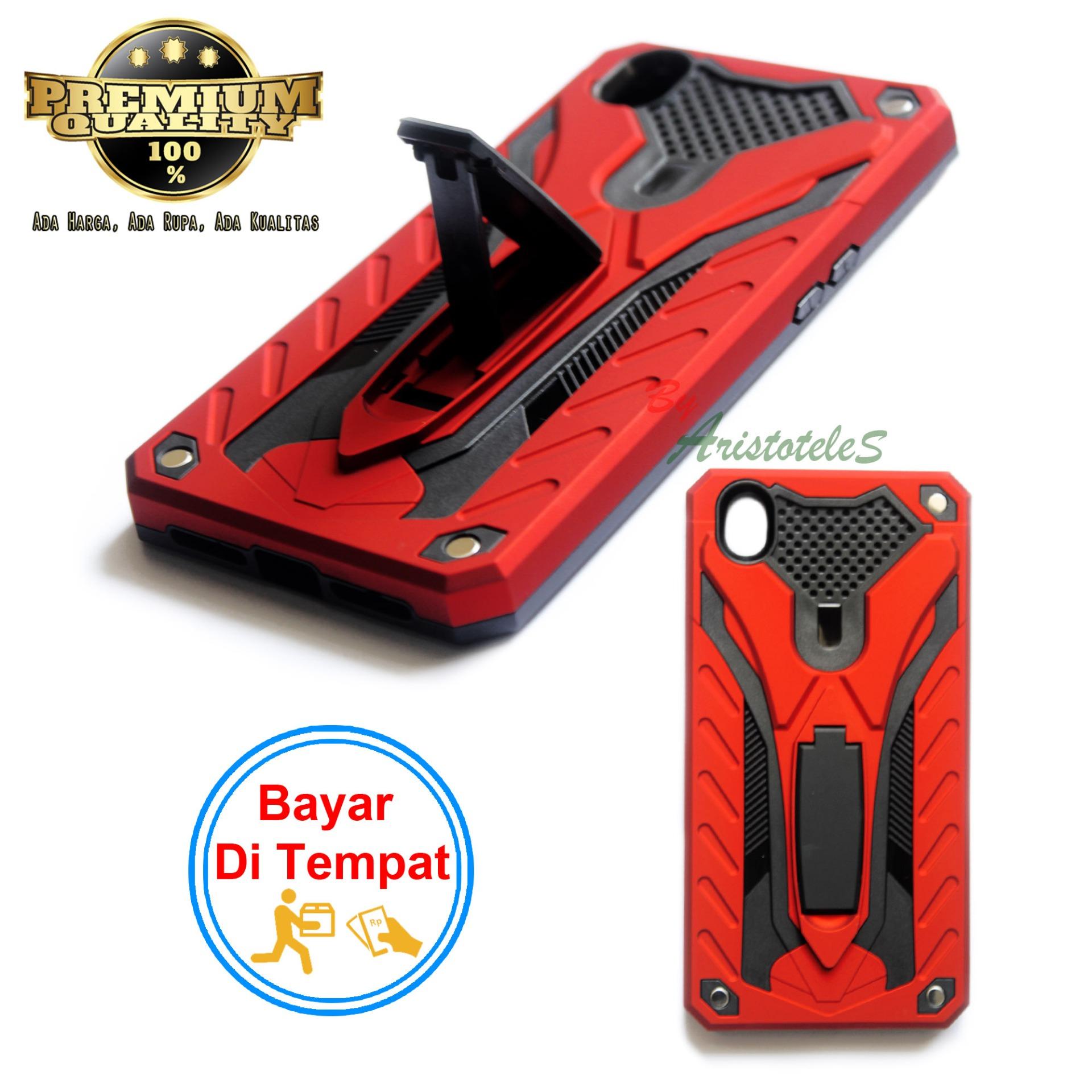 Hard Case Standing merah For Oppo A37