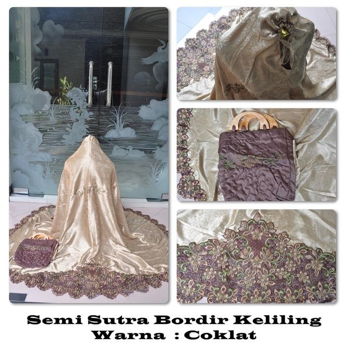 Mukena Semi S.u.t.r.a Bordir Keliling II / Mukena dewasa terbaru / mukena dewasa termurah / mukena dewasa cantik / mukena dewasa katun / mukena dewasa rayon