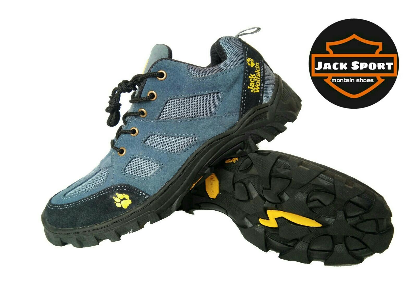 SEPATU HIKING PRIA PENDAKI GUNUNG OUTDOOR TRACKING JACK WOLFSKIN