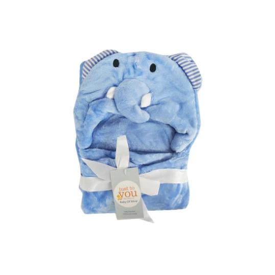 Fiona selimut bayi pakai topi karakter binatang carters just to you