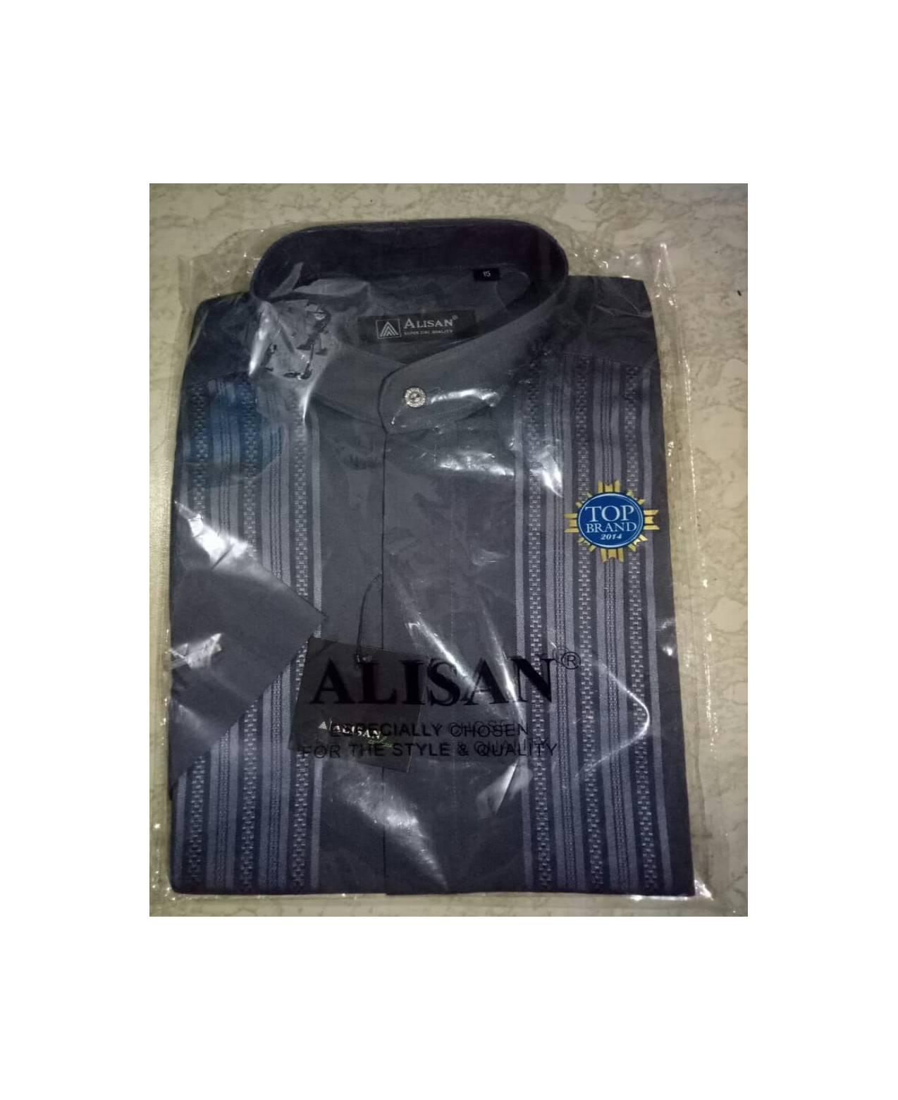 Kemeja Alisan Koko ABU ABU BAJU PRIA
