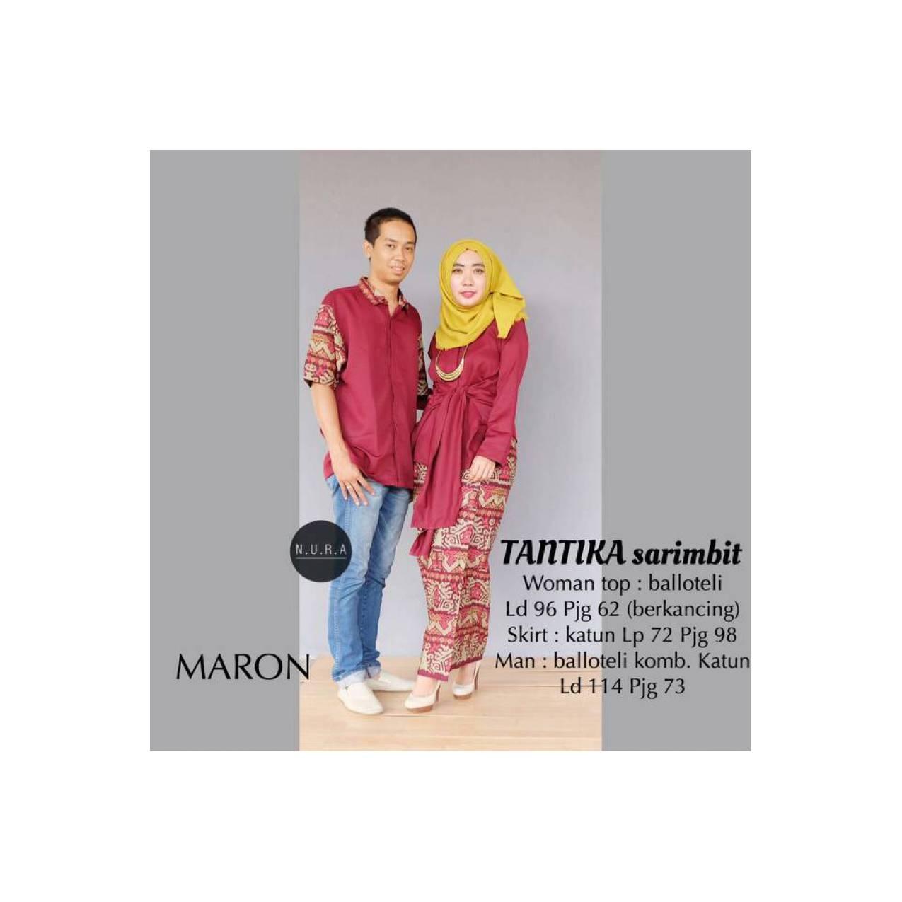 SUPPLIER HIJAB : TANTIKA SARIMBIT BY NURA