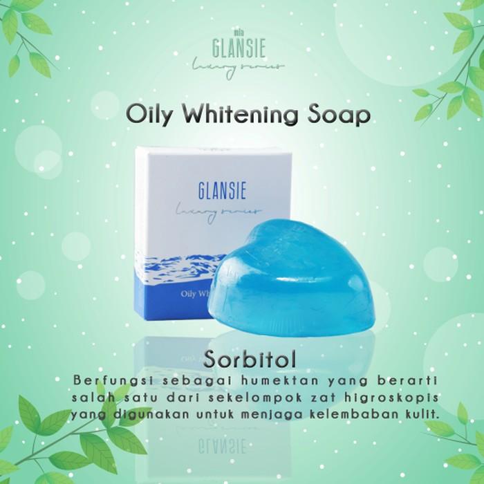 KF - Glansie Luxury Oily Whitening Soap BIRU BPOM azzh - Multicolor