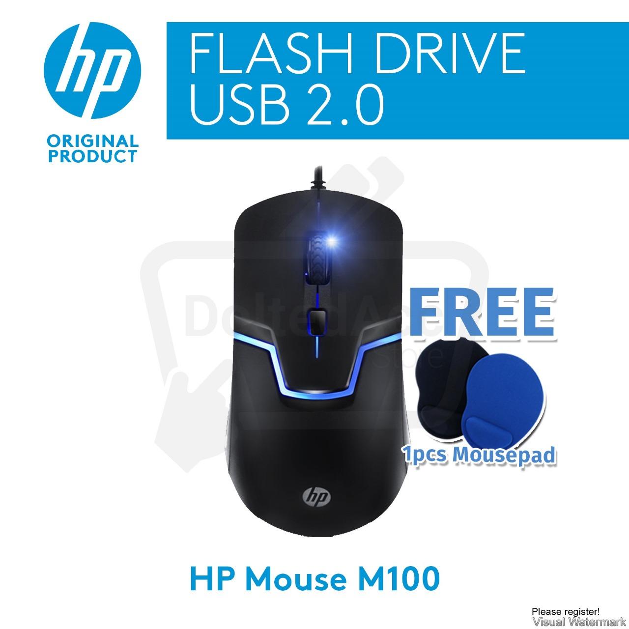 HP Gaming Mouse M100 7 LED + Mousepad