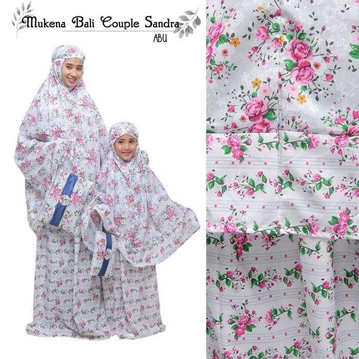 Best seller-Mukena Bali-terlaris-mukena couple sandra-termurah-mukena ibu dan Anak:terkeren
