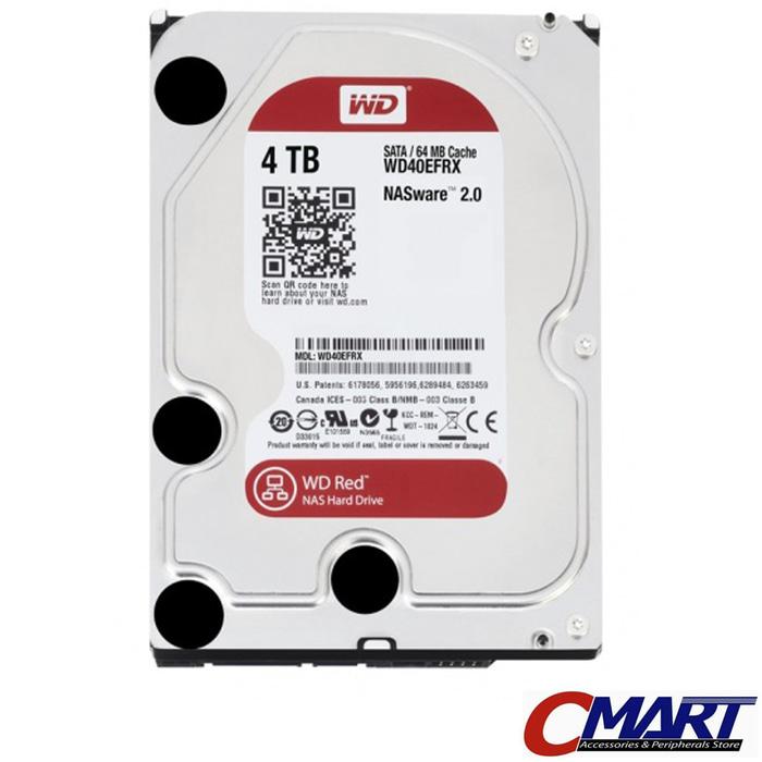 ORIGINAL - WD Caviar Red 4TB 3.5