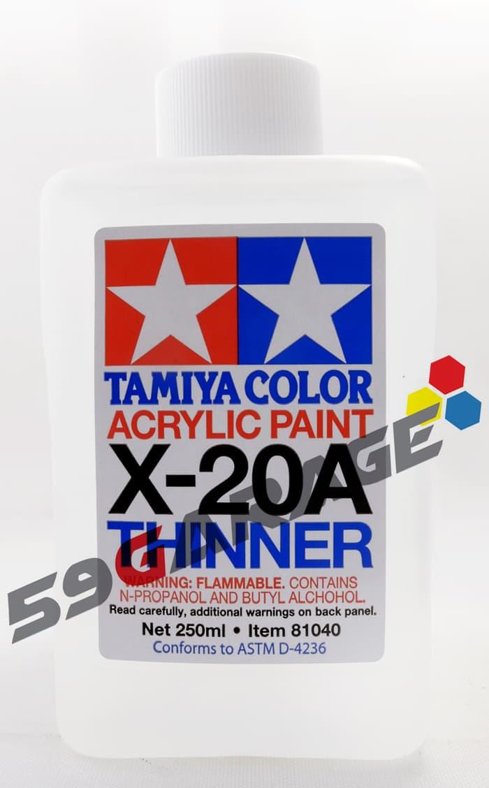 Promo Tamiya Acrylic Thinner 250ml - Model Kit Gundam original