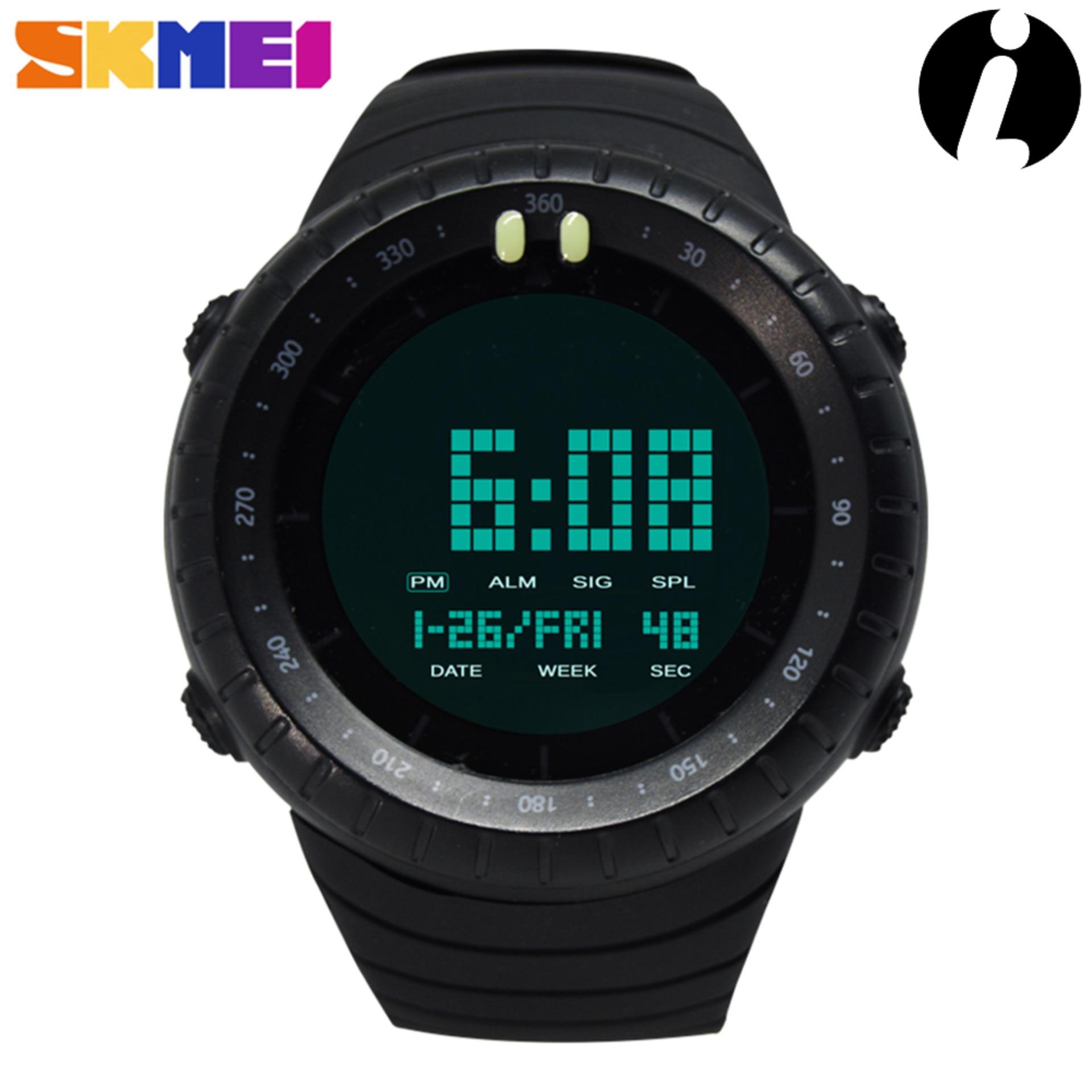 SKMEI 1992 Jam Tangan Sport Wanita Anti Air 50M - Hitam
