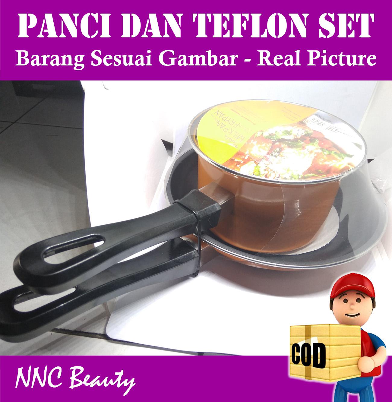 NNC Beauty - Pastela Maspion Milkpan 14cm Frypan 20cm / Pastela Set Maspion REAL PICTURE