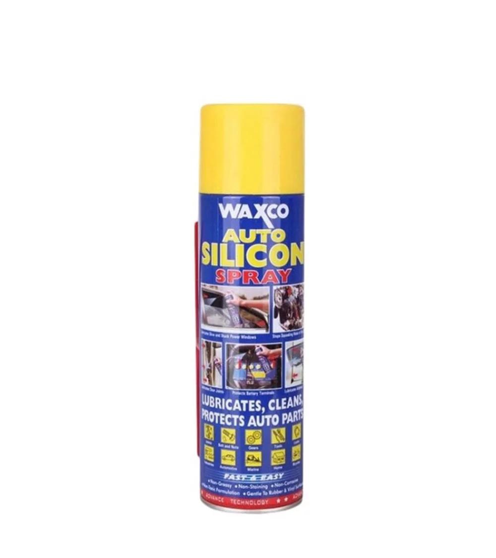 Waxco Auto Silicon Spray - Cairan Perawatan Fan Belt & V-Belt Mobil & Motor Matic - Cairan Pelumas, Penetrant, Pembersih Serbaguna Sejenis WD-40