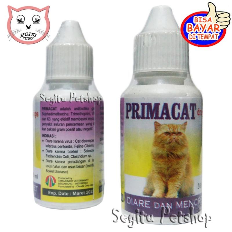 OBAT DIARE KUCING MENCRET SAKIT PERUT PRIMACAT
