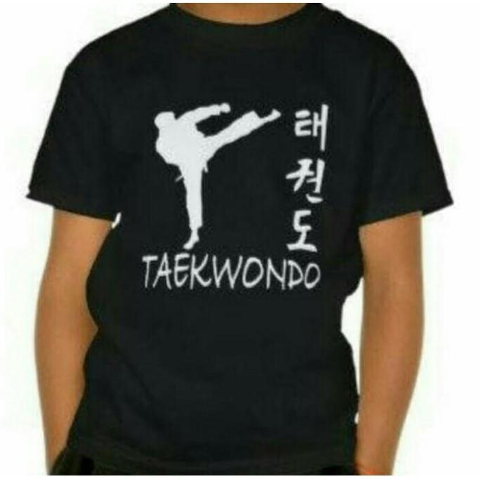 Kaos Tshirt Baju Combed 30S Distro Taekwondo Jersey Futsal Murah - Comjersey