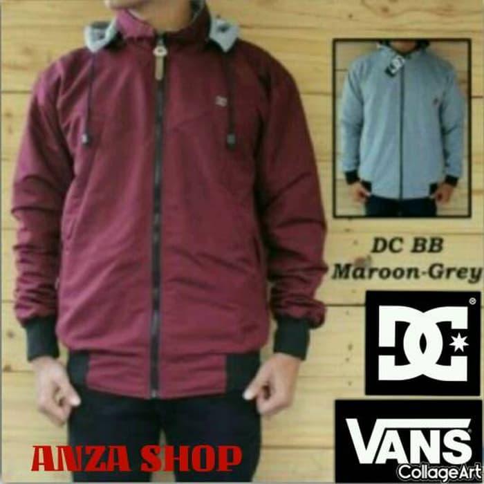 DISKON JAKET BOLAK BALIK XXL / JAKET PARASUT / VANS DC TERMURAH