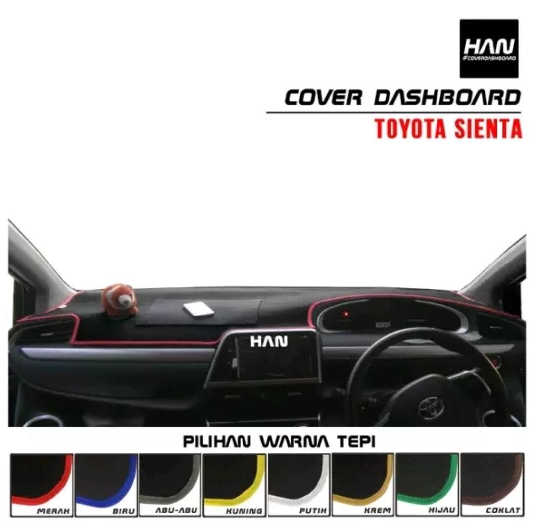 Cover Dashboard Pelindung Dashboard Penutup Dashboard Toyota ALL NEW SIENTA - Exclusive (Kuat, Keren, Awet & Tahan Lama) Harga 160,000 rupiah*Gratis Ongkir