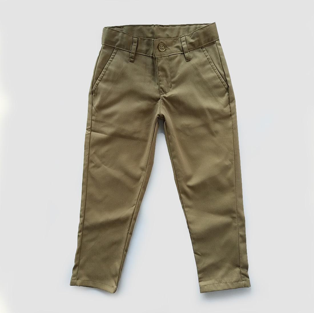 Vigomall celana anak laki laki 3-7 tahun coklat Gymb / celana panjang anak / chinoo anak / celana anak / celana murah / celana branded
