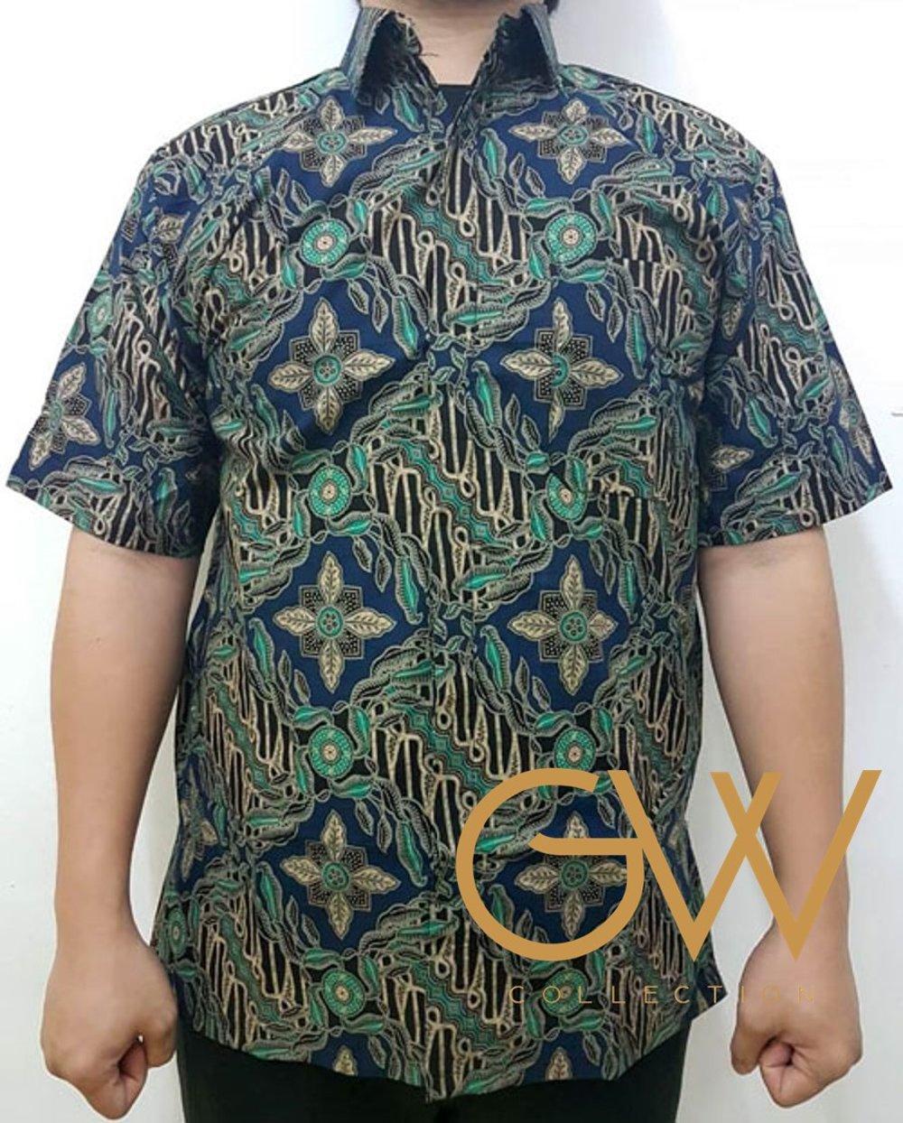 KEMEJA BATIK SOLO MOTIF JOKOWI