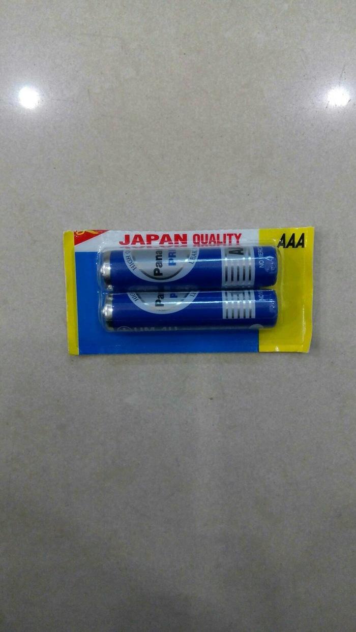 BATTERY/BATERAI/BATRE PANASONIC AAA PRIMA 2PCS /1PASANG Terlaris